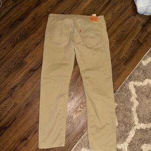 levis jeans beige